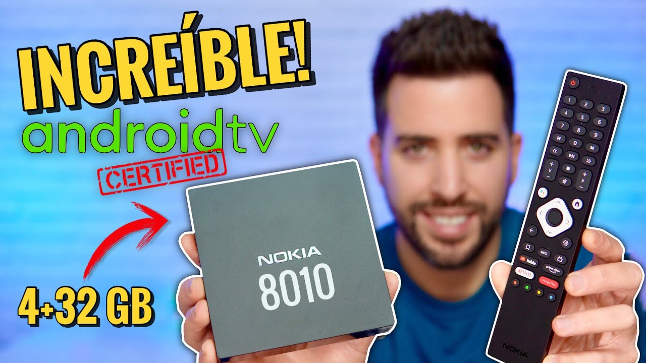 El MEJOR Android TV BOX del A&Ntilde;O! | Nokia Streaming Box 8010