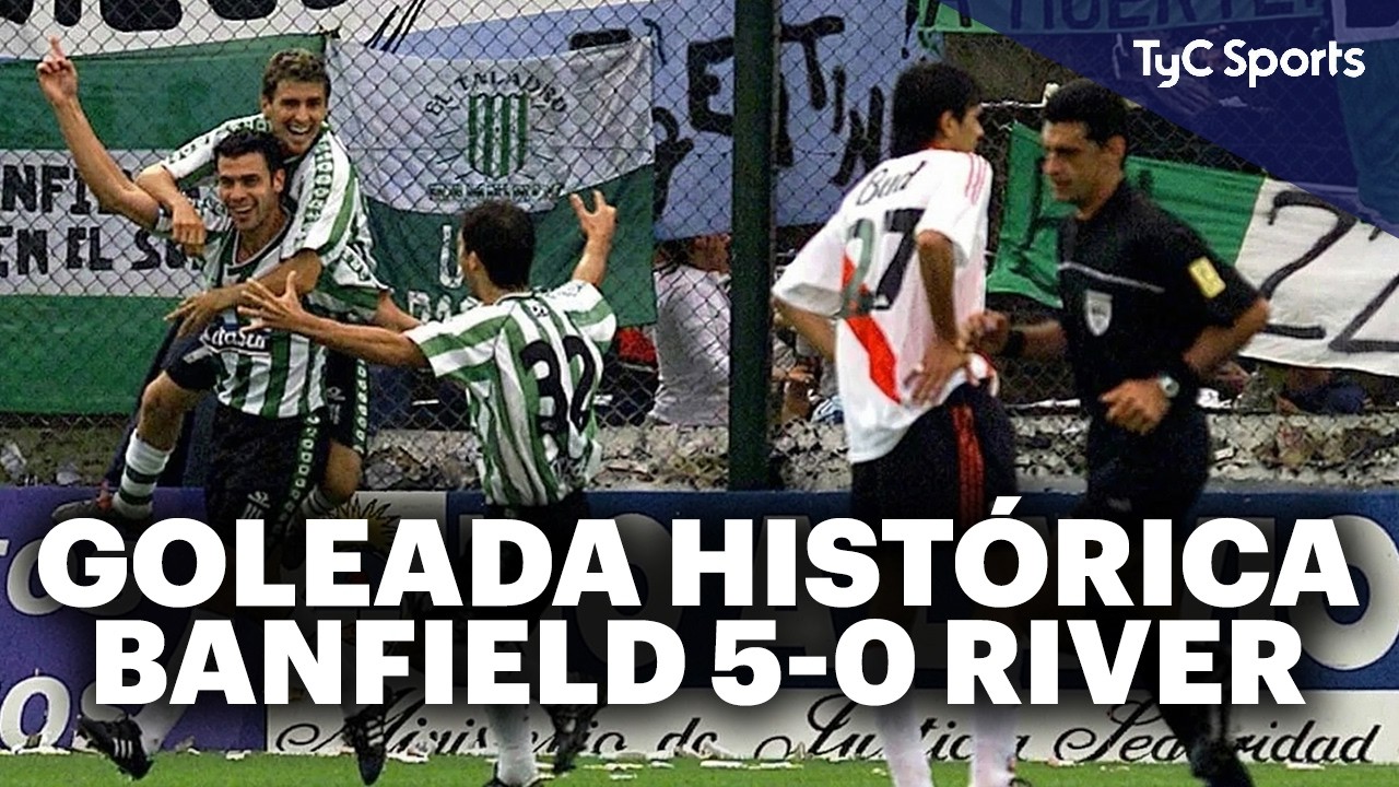 EL DÍA QUE BANFIELD APLASTÓ A RIVER 🔥 5-0 DEL TALADRO EN 2002