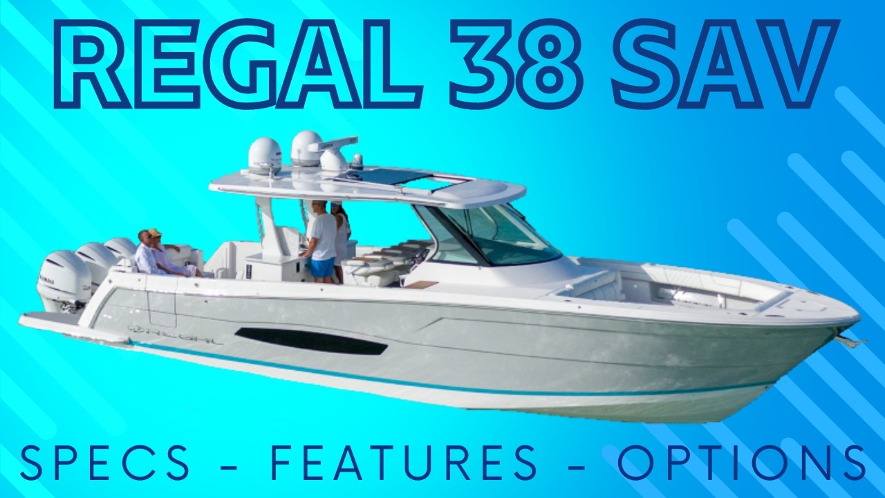 Discover the Ultimate Boat - 2024 Regal 38 SAV Walkthrough Review