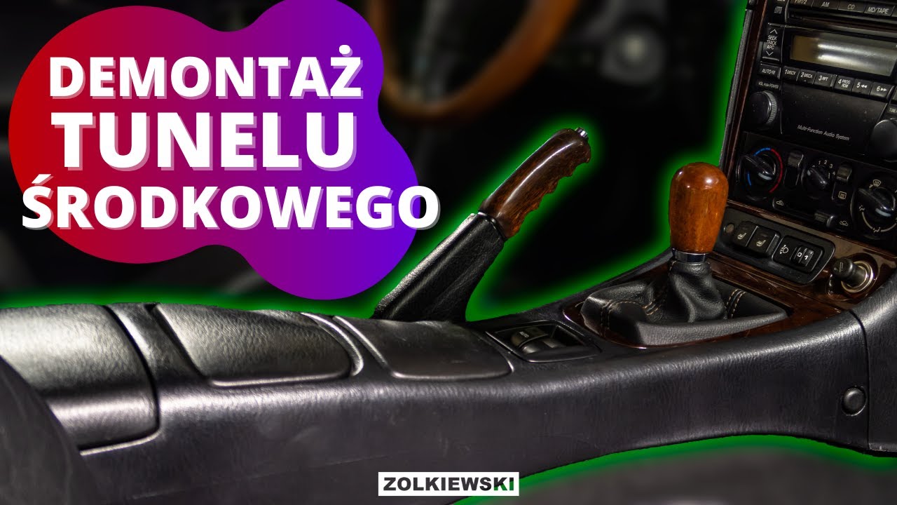 Jak zdemontować środkowy tunel i konsolę w Mazdzie MX5 💡