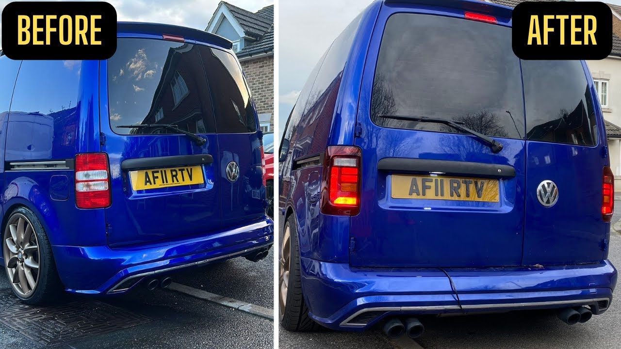MK3 VW CADDY2K- MK4 VW CADDY TAIL LIGHT CONVERSION WITH PROGRAMMING FOR (2004-2010 AND 2010-2015)