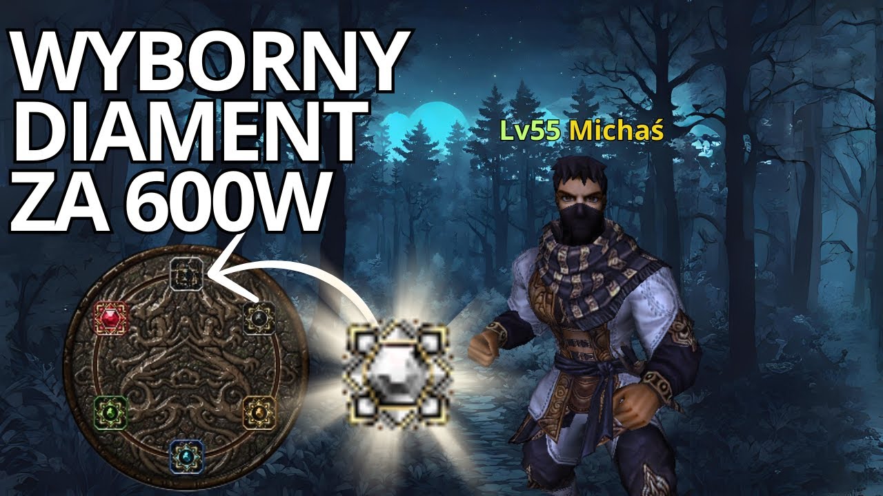Metin2.PL #3 - Mental 55lv i WYBORNY DIAMENT za 600w!