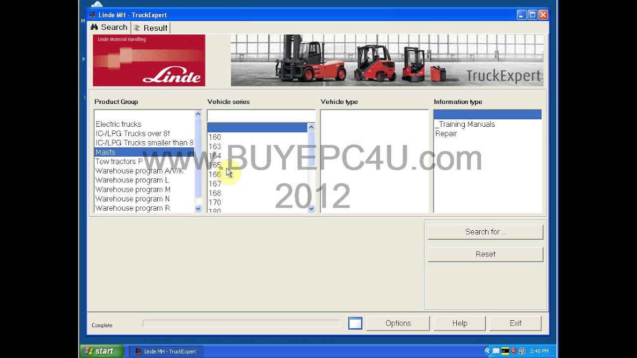 Linde Truck Expert 2012 Diagnostic Software