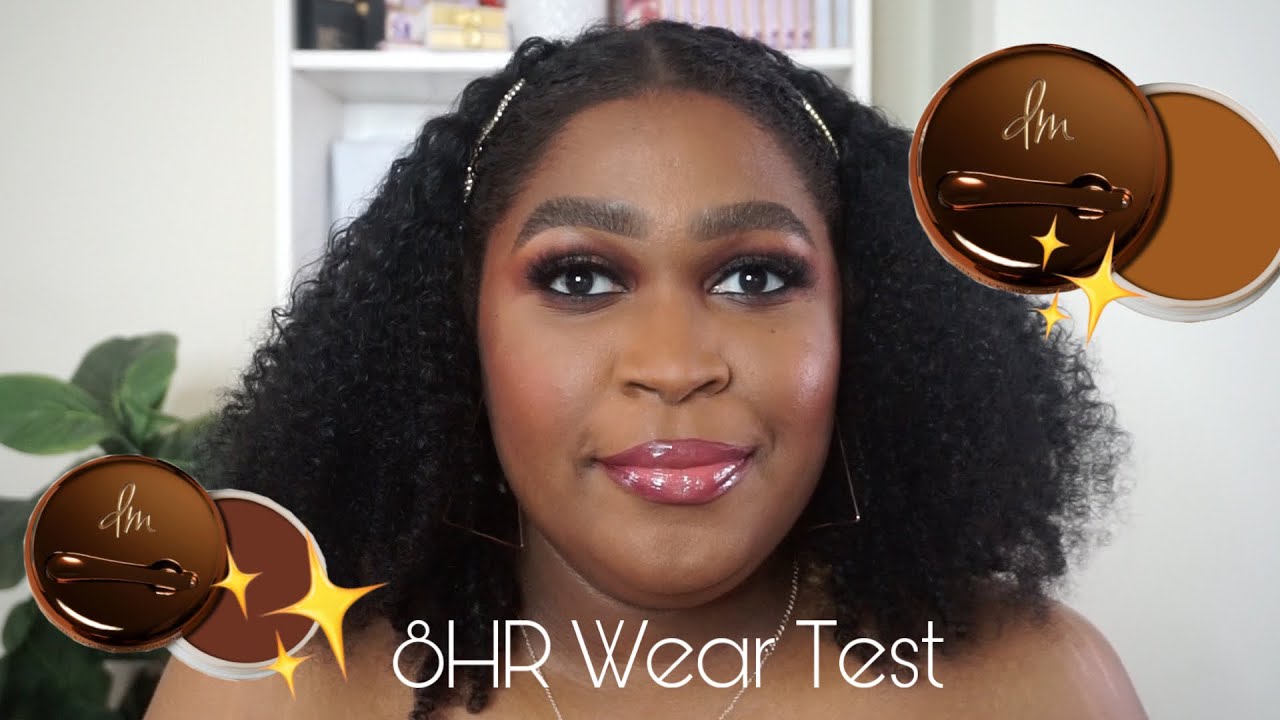 Danessa Myricks Yummy Skin Blurring Balm Powder Wear Test | This Is Black Beauty