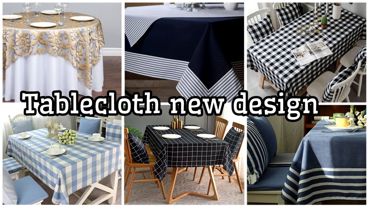 Trendy kitchen tablecloths | idées et astuces pour nappes de cuisines modernes | غطاء طاولة المطبخ