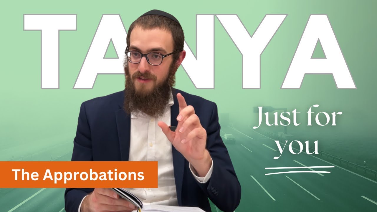 Why does the Alter Rebbe need other people’s approval? | Tanya for men with Rabbi Yossi Lipskier