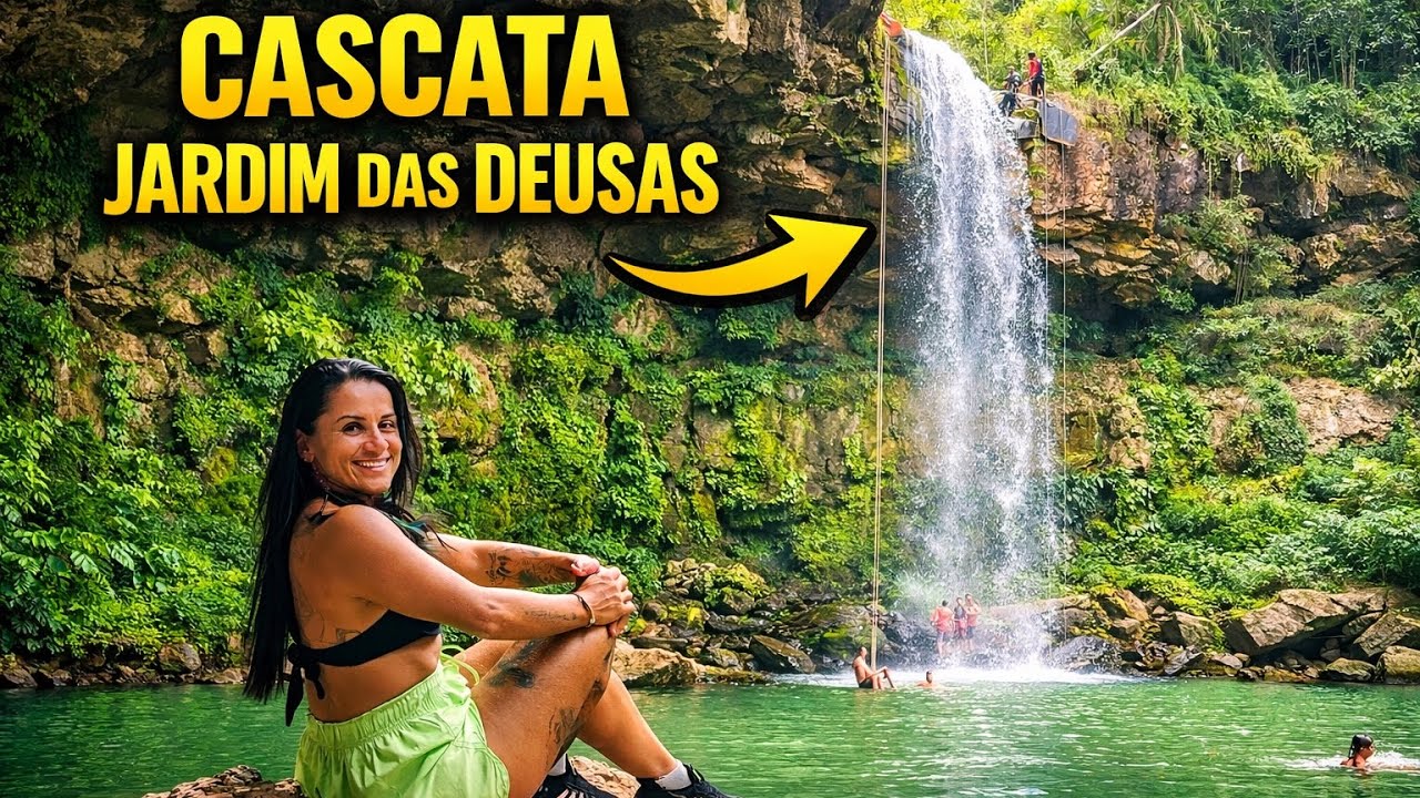 Cascata Jardim das Deusas | Um paraíso escondido no Rio Grande do Sul 🌿