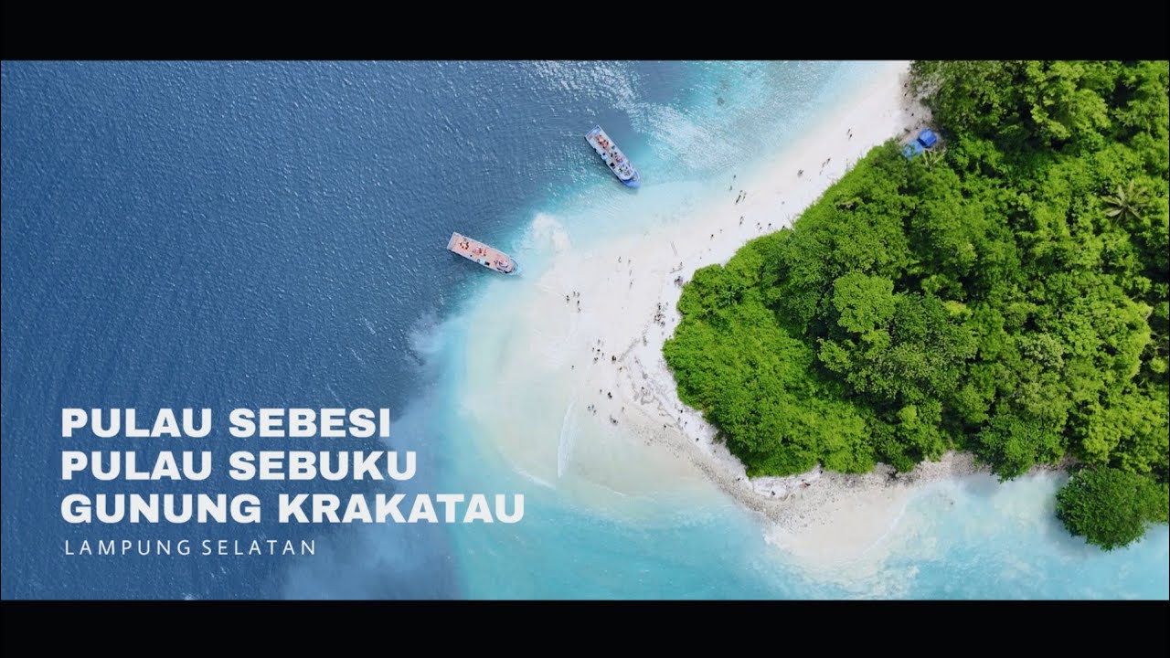 Drone Footage | Gunung Anak Krakatau | Pulau Sebuku | Pulau Sebesi