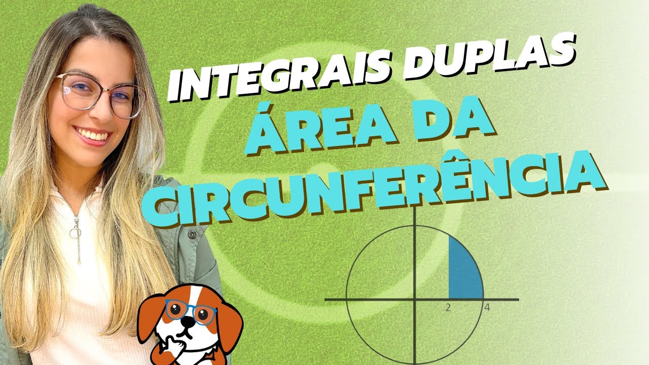 Área no campo de futebol usando Integrais Duplas: Coordenadas Polares