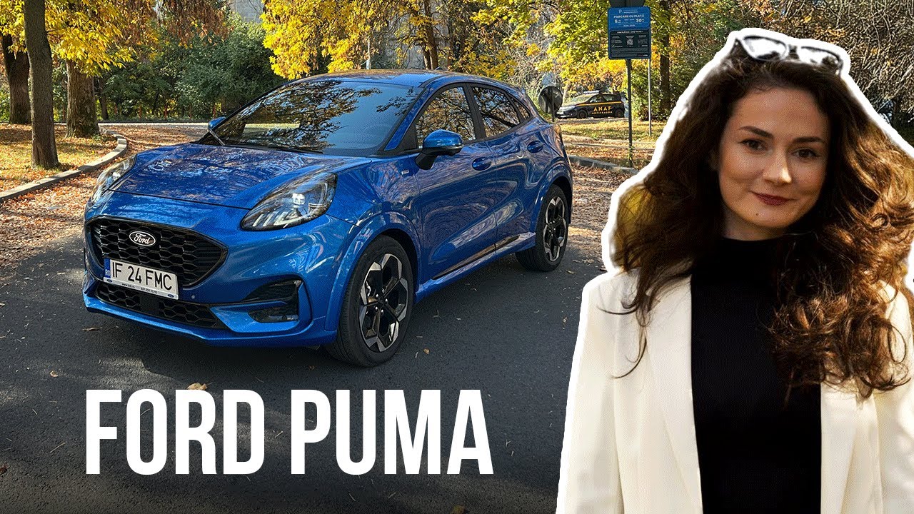 2025 Ford Puma ST-Line X cu motor de 1.0l EcoBoost mHEV