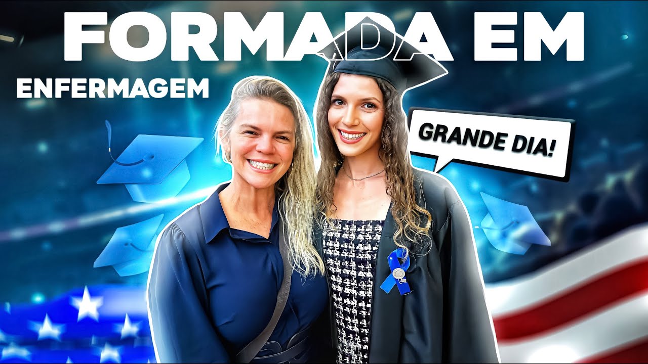 🇺🇸🇺🇸 UM DIA MUITO IMPORTANTE, A FORMATURA DA NATASHA