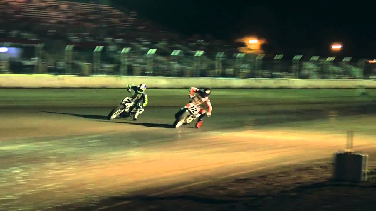 Brad Baker Takes Second In Stockton - 2013 AMA Pro Flat Track