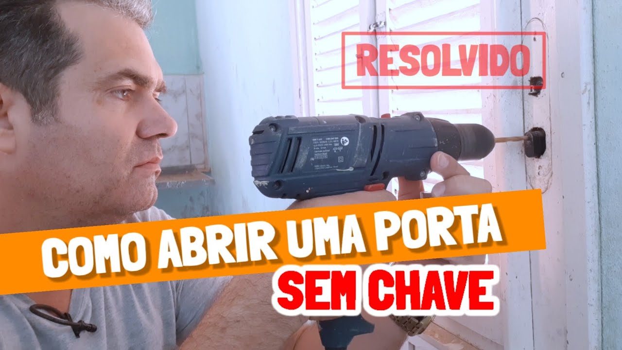 Como Abrir Uma Porta de Fechadura Stam Sem Chave @ideiasnota10
