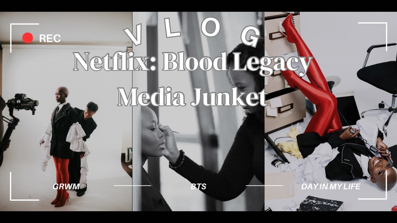 Inside the Netflix Blood Legacy Media Junket | #SpendTheDayWithMe #BTSvlog