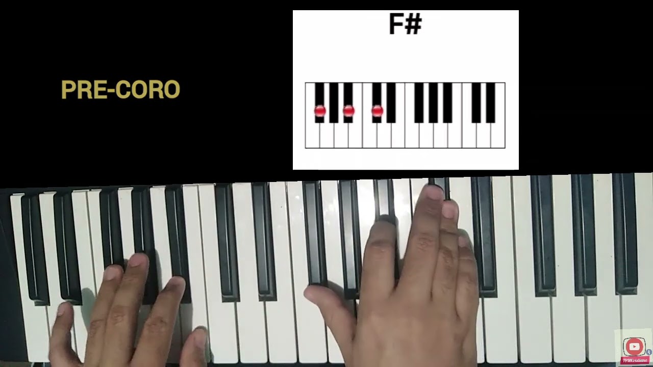 🎹 Hermoso Dios - Felipe Santos - Tutorial de piano 🎹