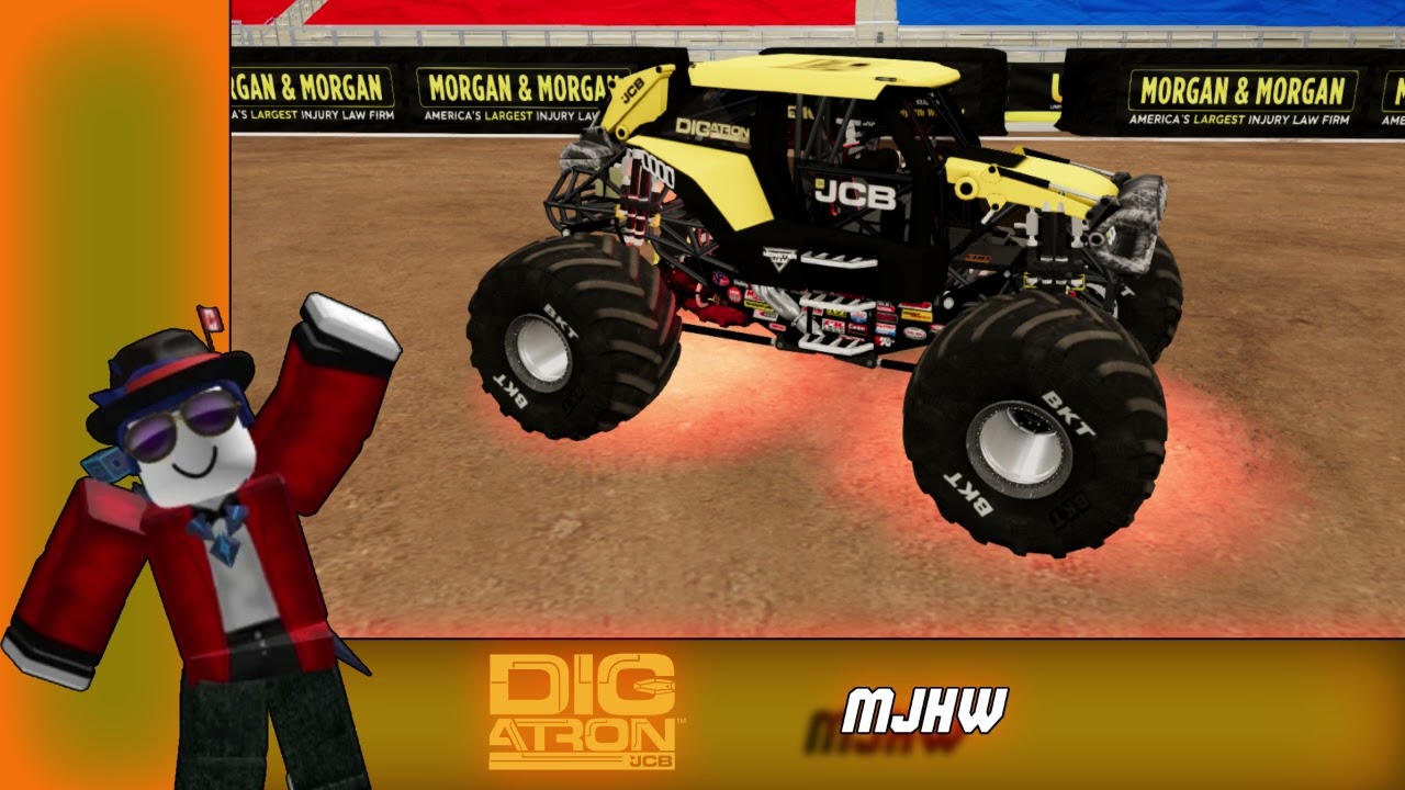 JCB Digatron @NascarHwFan200 driver card | 24 truck s.u.s