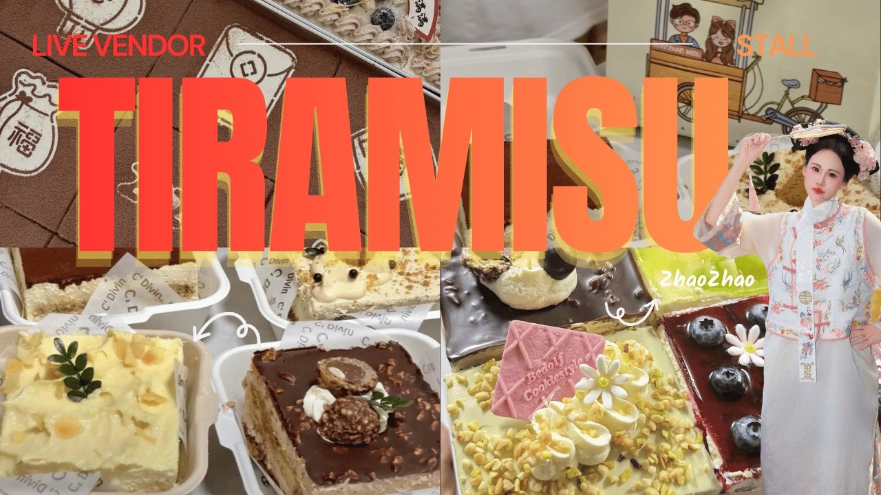 TIRAMISU Madness! 🍰🔴LIVE🔴with ZHAOZHAO