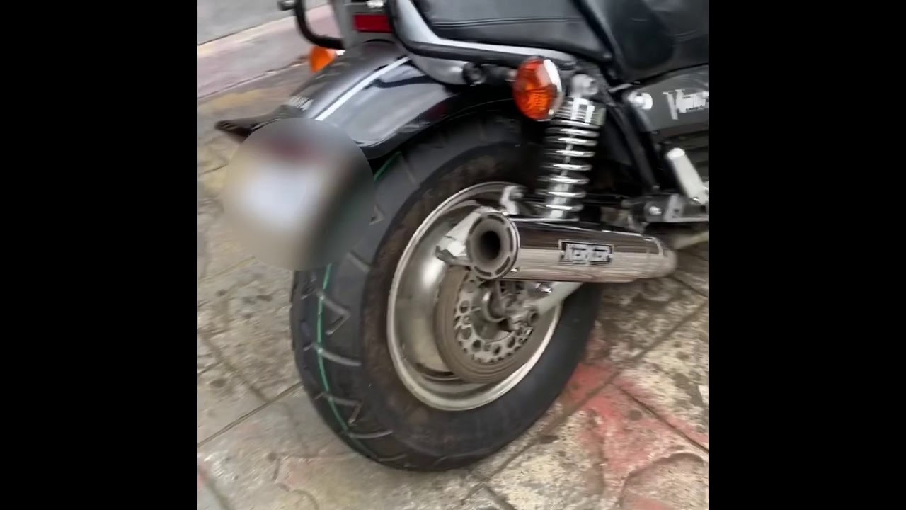 Vmax 1200 Kerker 4-1 sound clip and acceleration