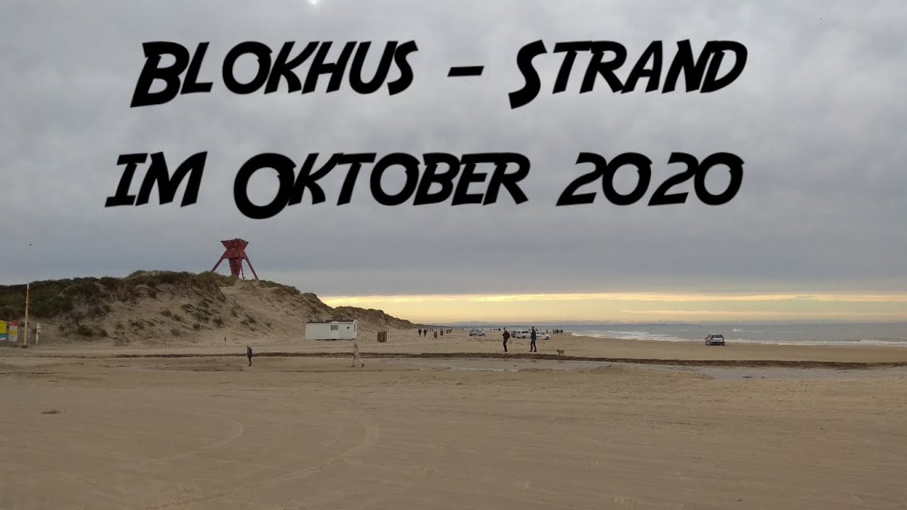 Blokhus-Strand im Oktober 2020 - D&auml;nemark - Traumstrand an der Jammerbucht - traumhafte Impressionen