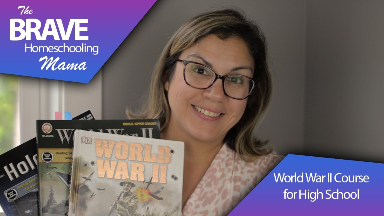 Homeschool History Curriculum//World War 2 Course// High School