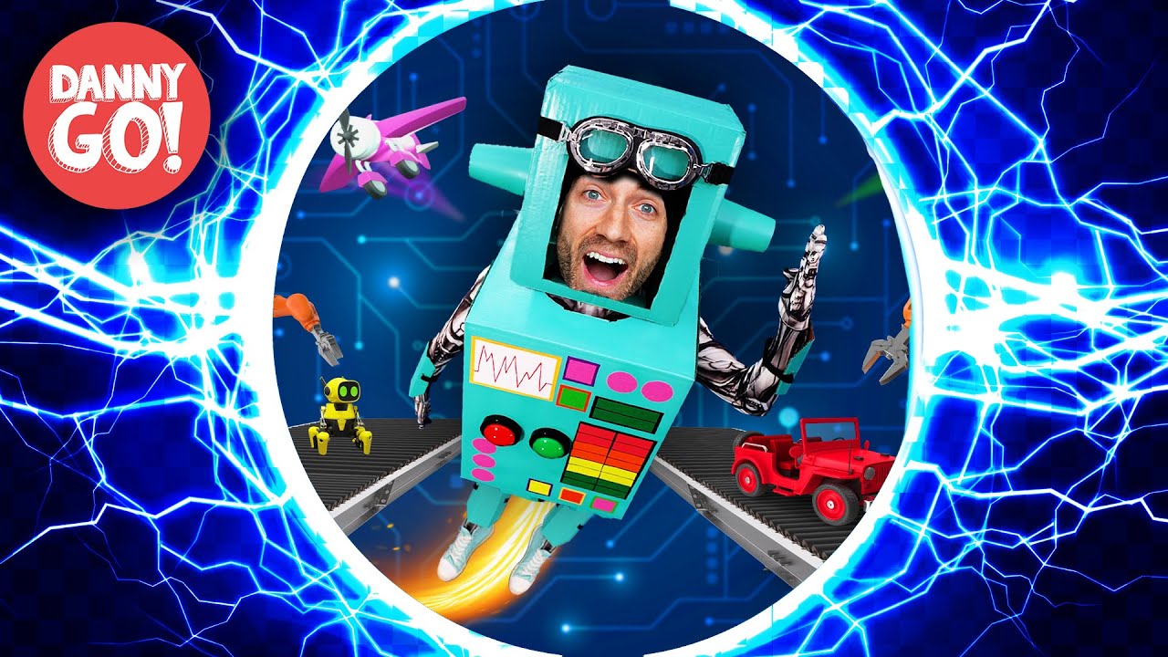&ldquo;Robot Energy!&rdquo; Toy Factory Adventure 🤖 ⚡️HYPERSPEED REMIX⚡️/// Danny Go! Songs for Kids