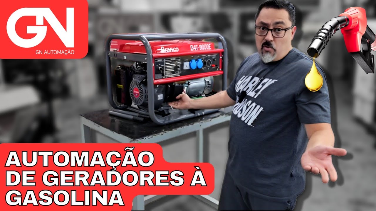 INSTALAÇÃO GERADOR GASOLINA