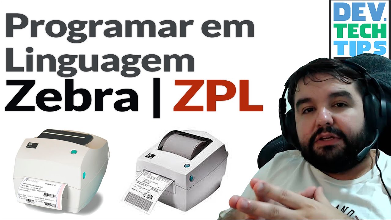 Programar em Linguagem Zebra | ZPL | EPL | Impressora Térmica | Etiqueta Adesiva