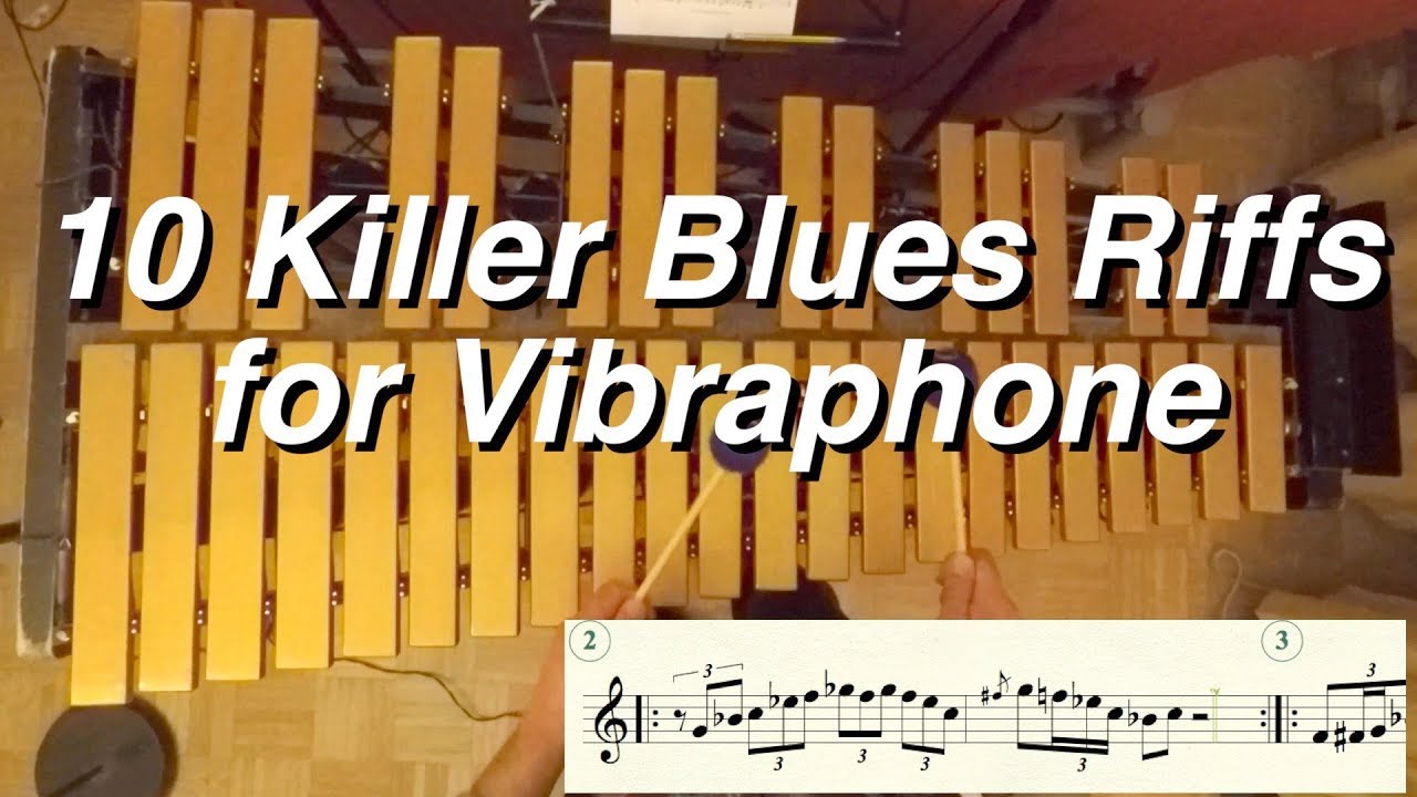 Jazz Vibraphone Lesson: 10 Killer Blues Riffs