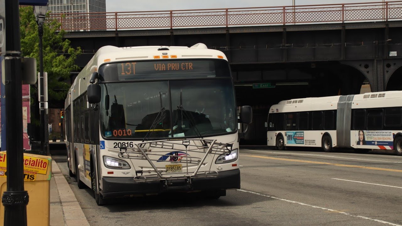 NJ Transit On Broad Street: Buses, LRVs, High Voltage Trains, And Some Classic GM Power &bull; 05/13/2022