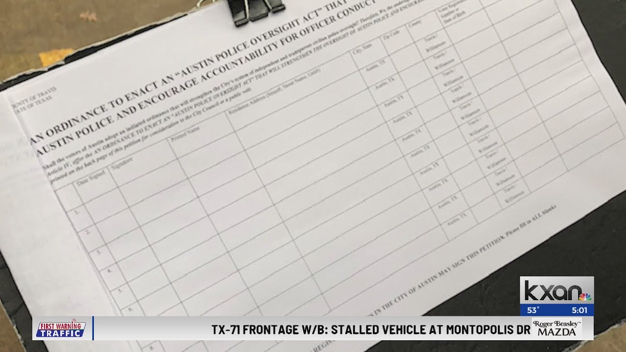 Equity Action: Canvassers collecting signatures on &ldquo;fraud&rdquo; police oversight petition