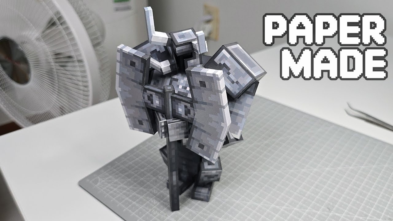 [PAPERCRAFT] Ferrous Wroughtnaut (Mowzie's Mobs)