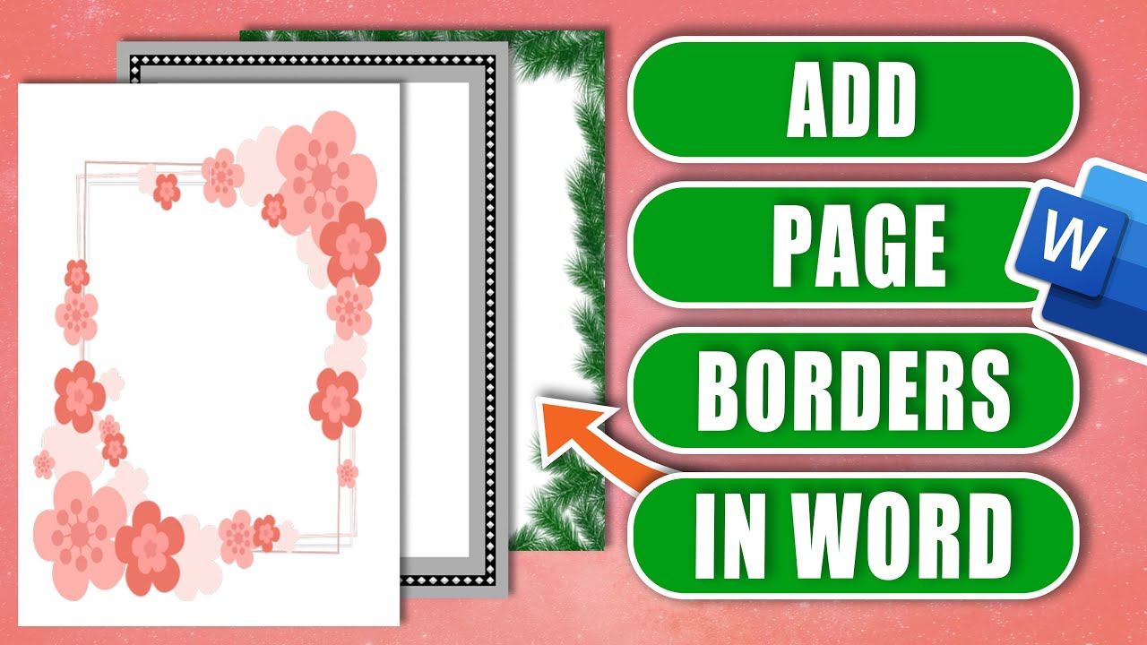 How to Add Page Borders in Microsoft Word | 3 different ways