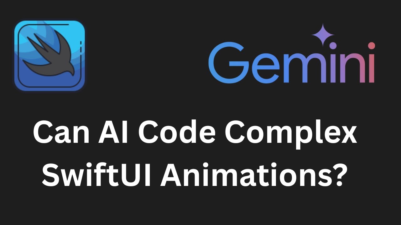 Can Google AI Studio Recreate Complex SwiftUI Animations? (Apple Wallet Animation Challenge)