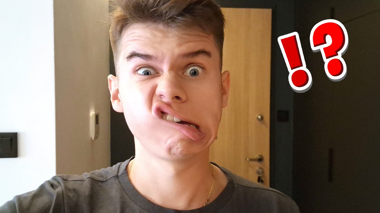 STAŁO MI SIĘ COŚ Z TWARZĄ... XD