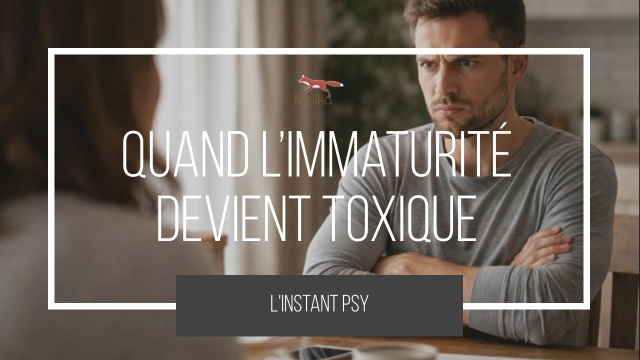 Quand l’Immaturité Devient Toxique