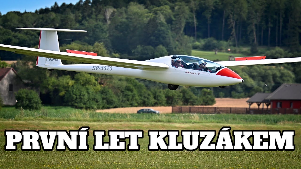 G-103 Twin Astir ✈ První polet kluzákem │ LKZB - Letiště Zbraslavice 21.6.2025