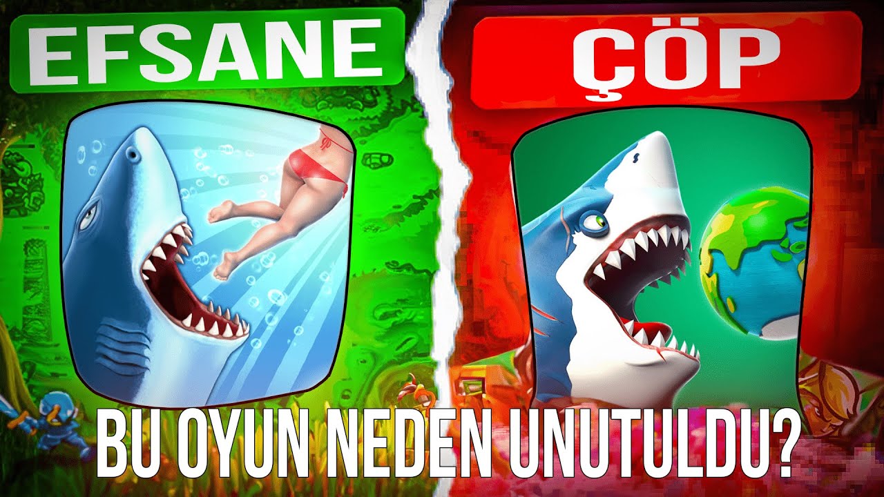 HUNGRY SHARK'a NE OLDU? || Çocukluğumuzun oyunu neden unutuldu?