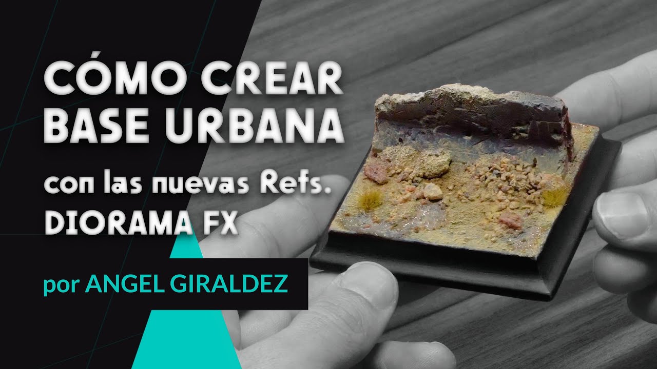 🇪🇸 BASE URBANA con la NUEVA DIORAMA FX por @AngelGiraldeZ 🏙️🌱🪨