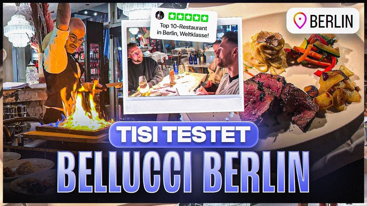 Wie GUT ist der BESTE ITALIENER BERLINS ?! 🇮🇹🍝 Wir TESTEN das BELLUCCI Restaurant 😍