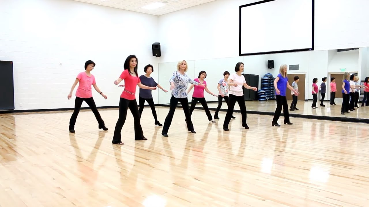 Red Is The Rose - Line Dance (Dance & Teach in English & 中文)