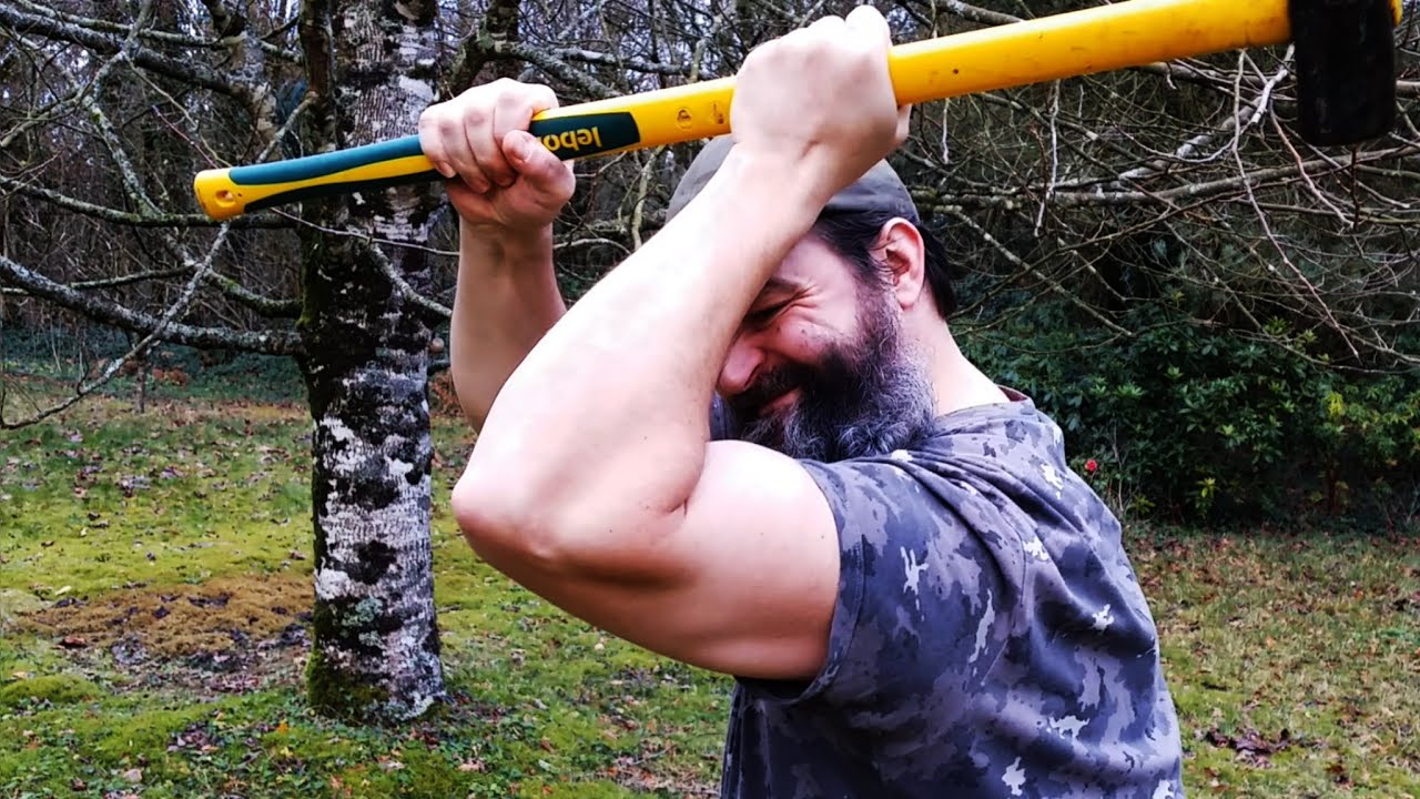 🦋FENDRE 🪓 des gros billots de BOIS en utilisant plus sa tête et moins ses muscles. 🦋VLOG 7