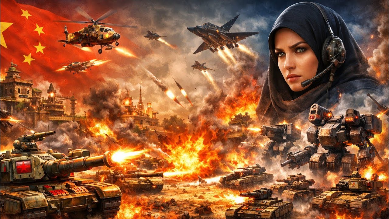 CHINA vs General Alya Command & Conquer Generals Zero Hour