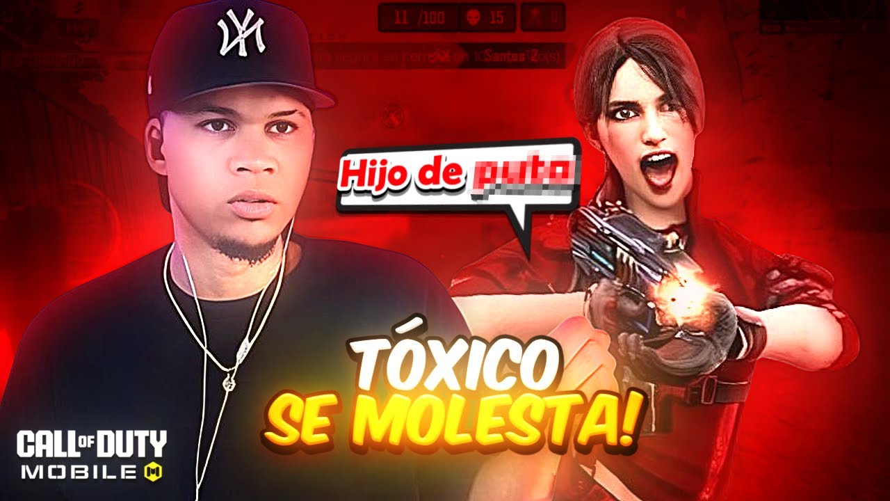 ESTE JUGADOR TOXICO AL PARECER TENIA UN MAL DIA (FINAL INESPERADO) | COD MOBILE
