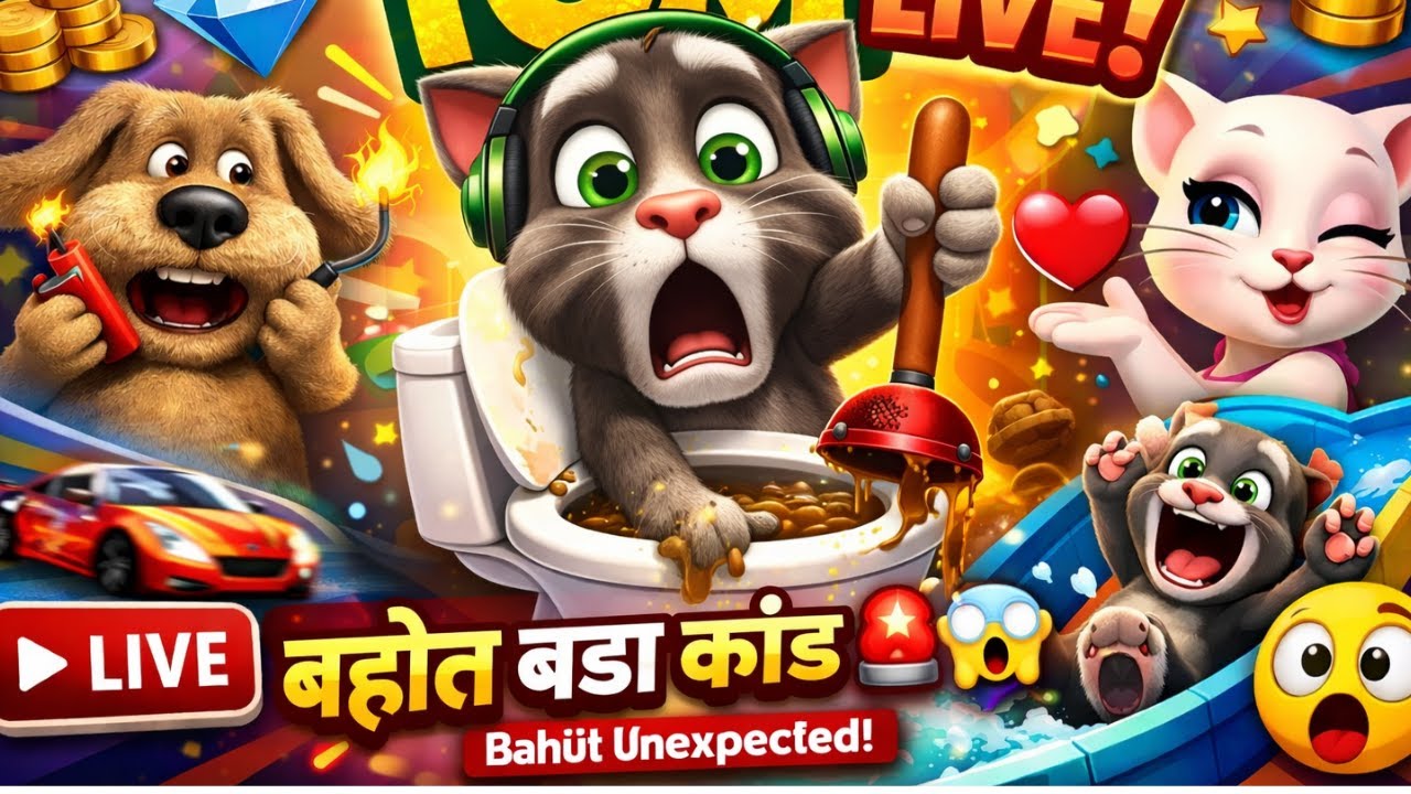 Talking Tom Cat Live part 10