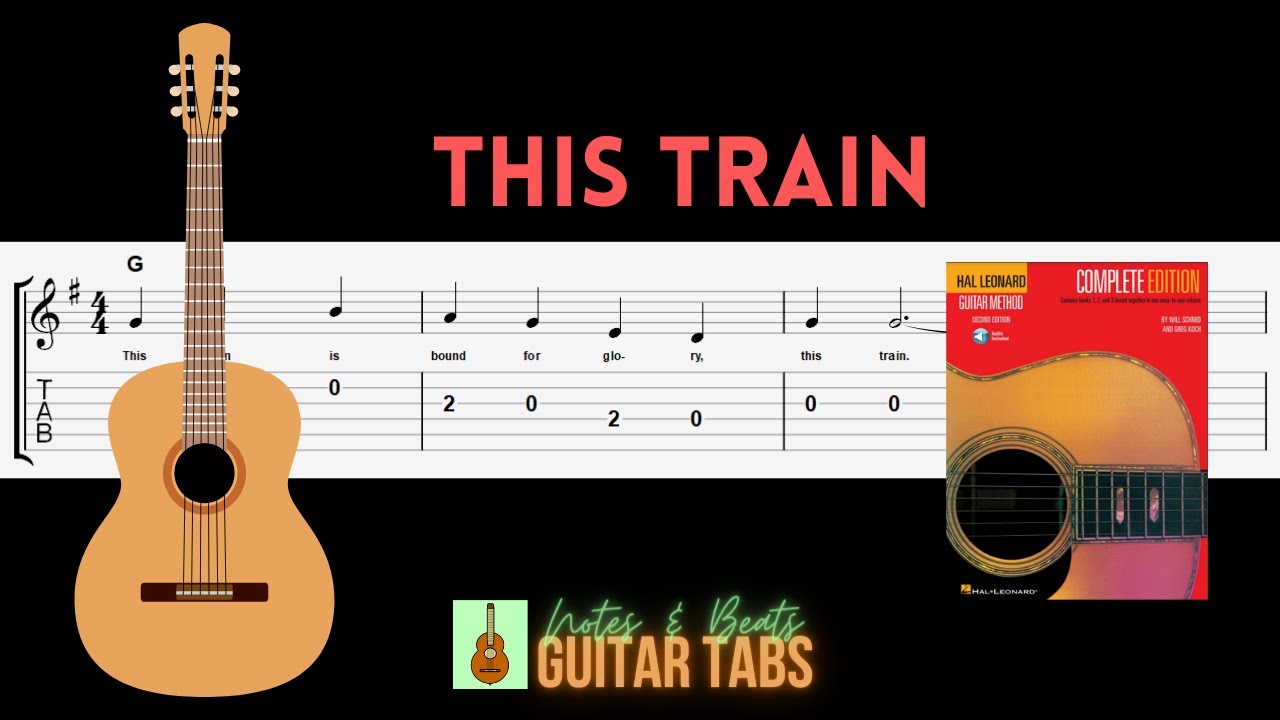 (59 of 70) Hal Leonard Book 1- This Train GUITAR TAB