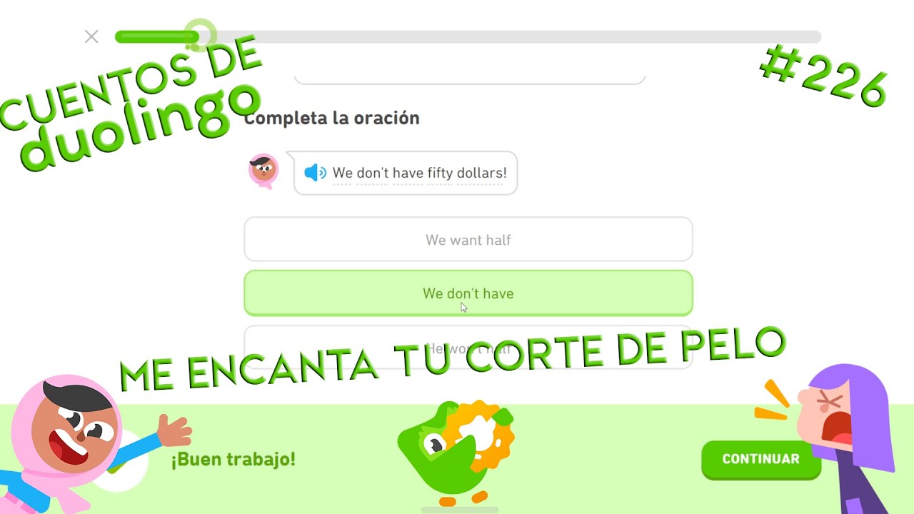 Me Encanta Tu Corte de Pelo - Cuentos de Duolingo (Inglés) - #226