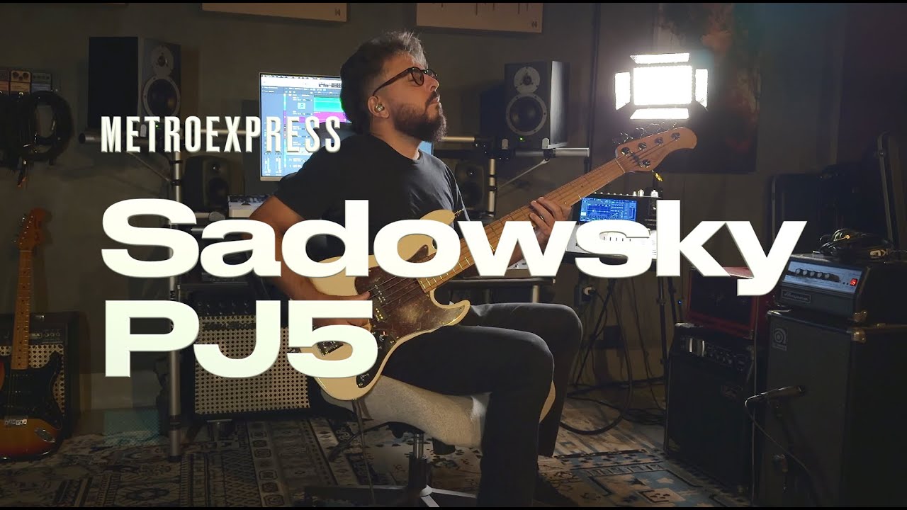 SADOWSKY HYBRID PJ5 V BASS REVIEW