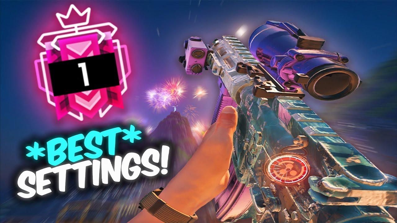 THE #1 BEST CONTROLLER CHAMPION AIM + BEST SETTINGS & SENSITIVITY - Rainbow Six Siege Console