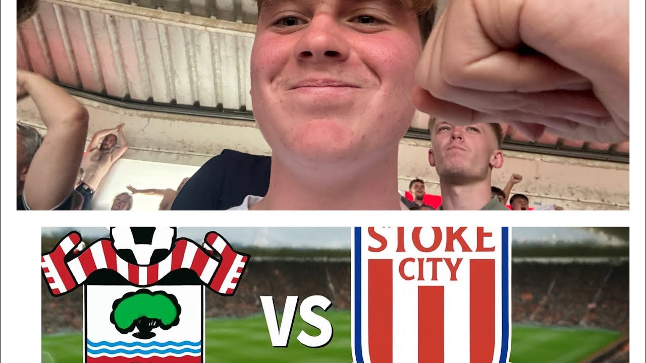 Southampton vs Stoke city / unreal scenes as Stoke win 3 in a row and stay top of the league 