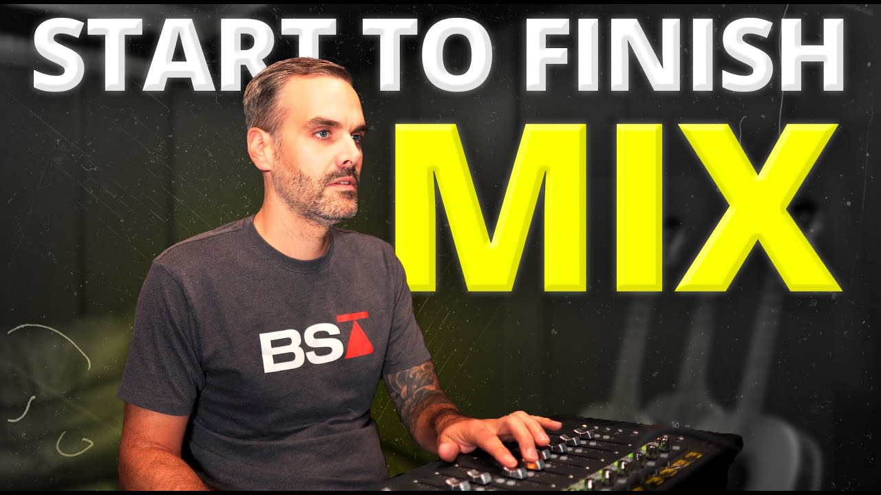 Getting a Pro Mix from Amateur Tracks
